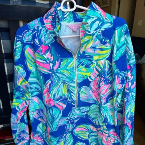 Lilly Pulitzer Tops - Lilly Pulitzer XL Skipper Printed Popover
